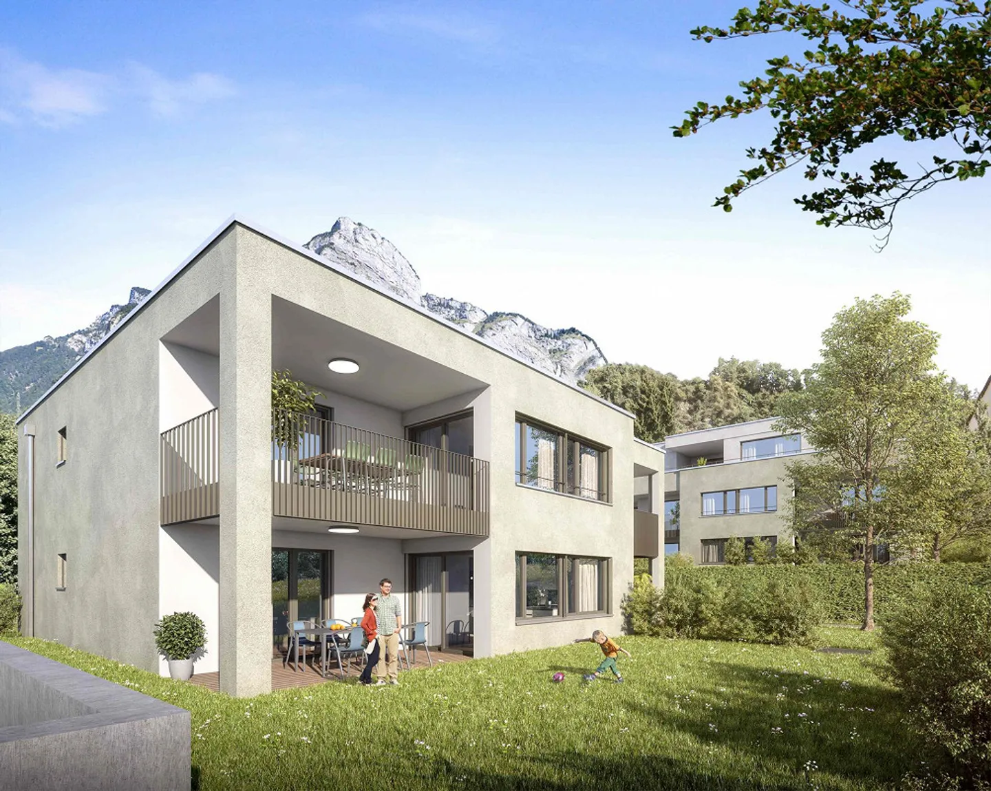Appartement moderne de 2,5 pièces dans le nouveau bâtiment à Sargans - Photo 3 sur 5