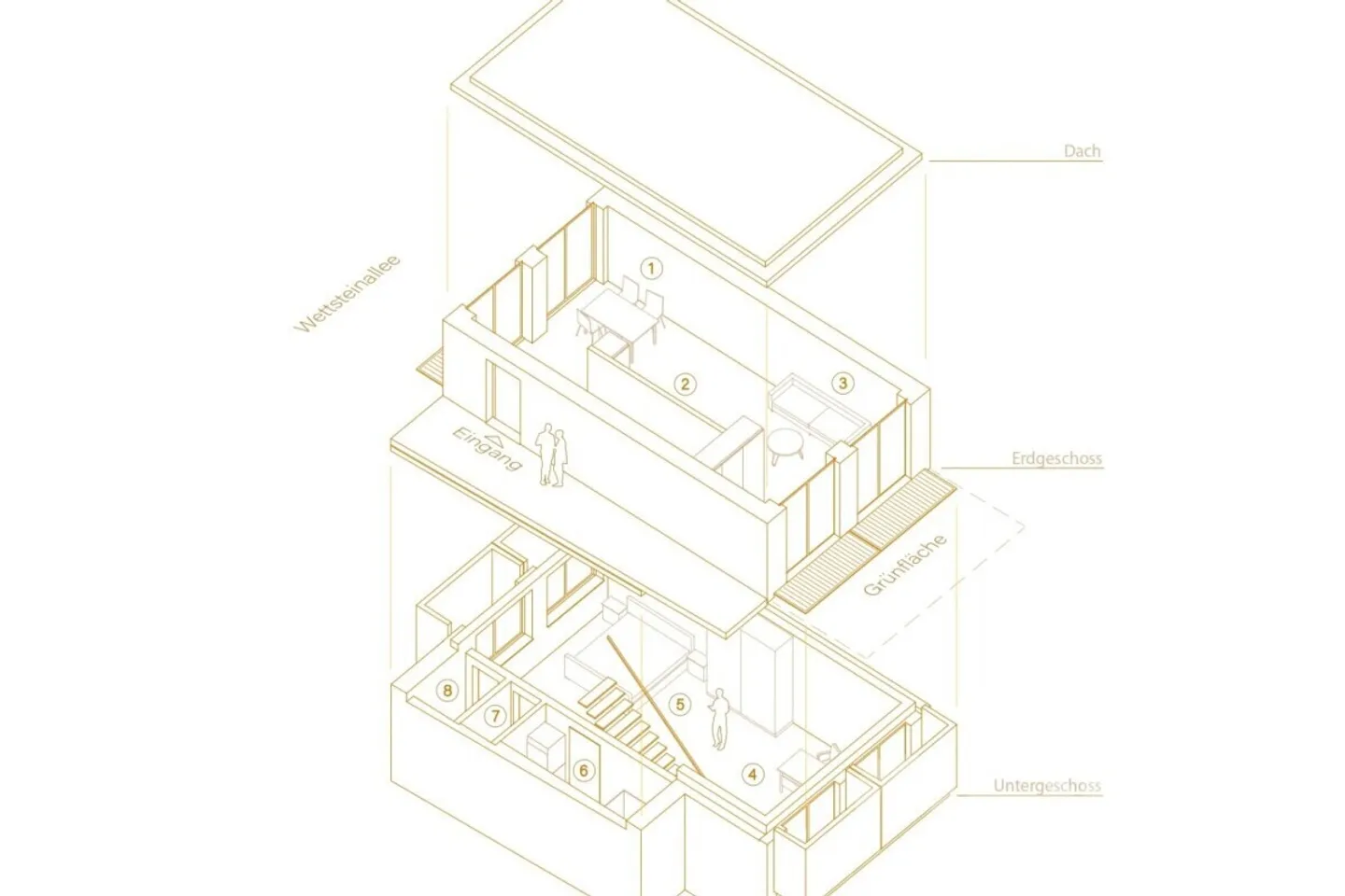 New construction: Spacious 2.5-room apartment in a central location - Photo 2 of 4