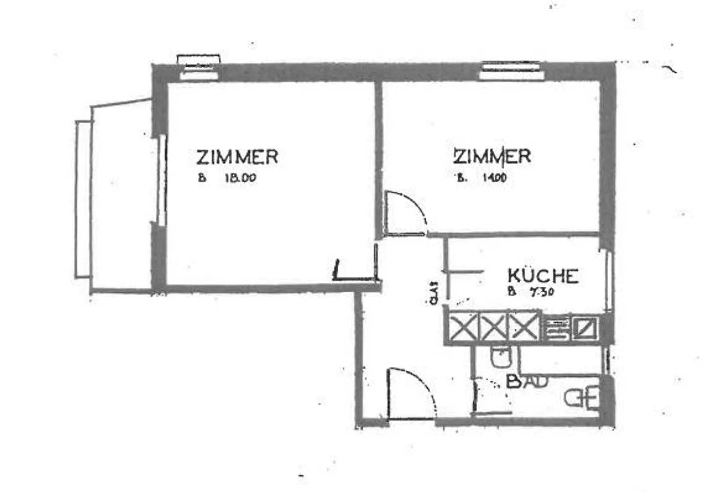 Appartamento 2 locali al 2° piano in affitto a 8048 Zurigo - Foto 7 di 7