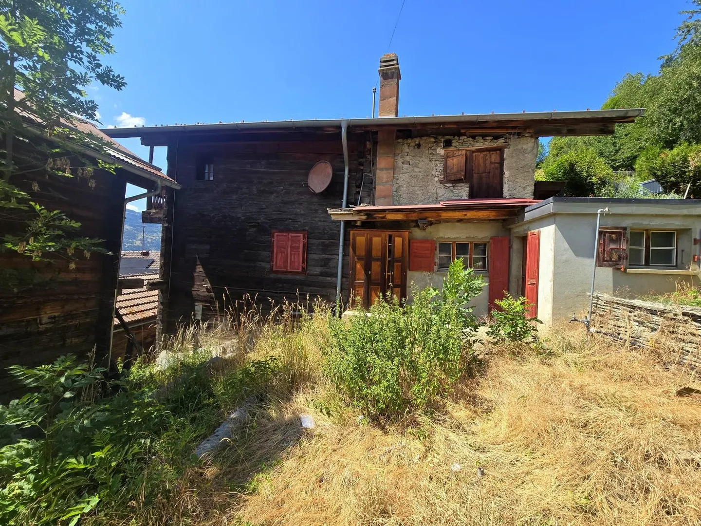 Echtes Dorfhaus mit 2 Wohnungen zur Renovierung in St-Martin (Val d’Hérens) - Photo 20 sur 23