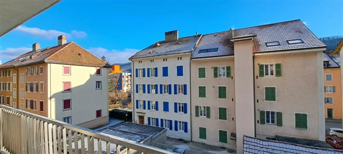 «St-Imier, neue 4.5-Zimmer-Wohnung im 3. OG mit Balkon» - Foto 10 von 10