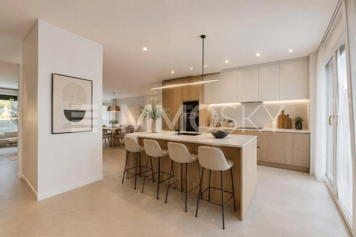 Wunderschöne neue Wohnung mit großer Terrasse in 4 Minuten Entfernung von Cheseaux - Foto 2 von 5