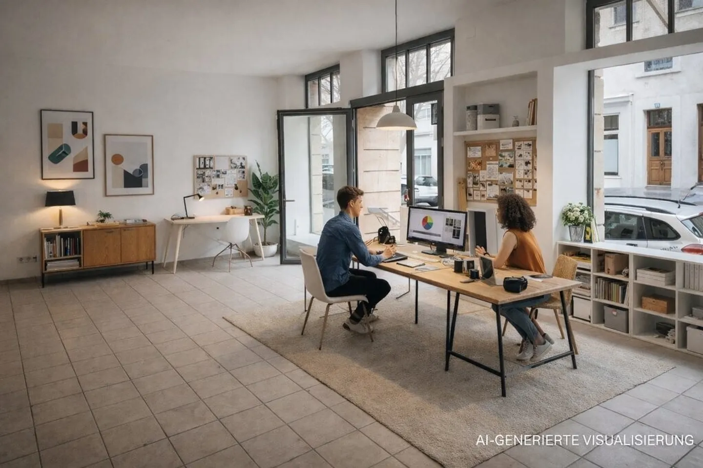 Atelier et espace de projet dans le quartier Paulus - également pour une utilisation temporaire - Photo 2 sur 4