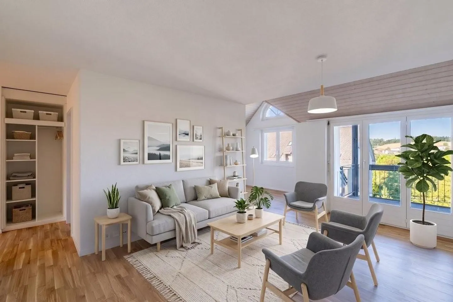 Appartement rénové de haute qualité dans un quartier résidentiel agréable - Photo 6 sur 12