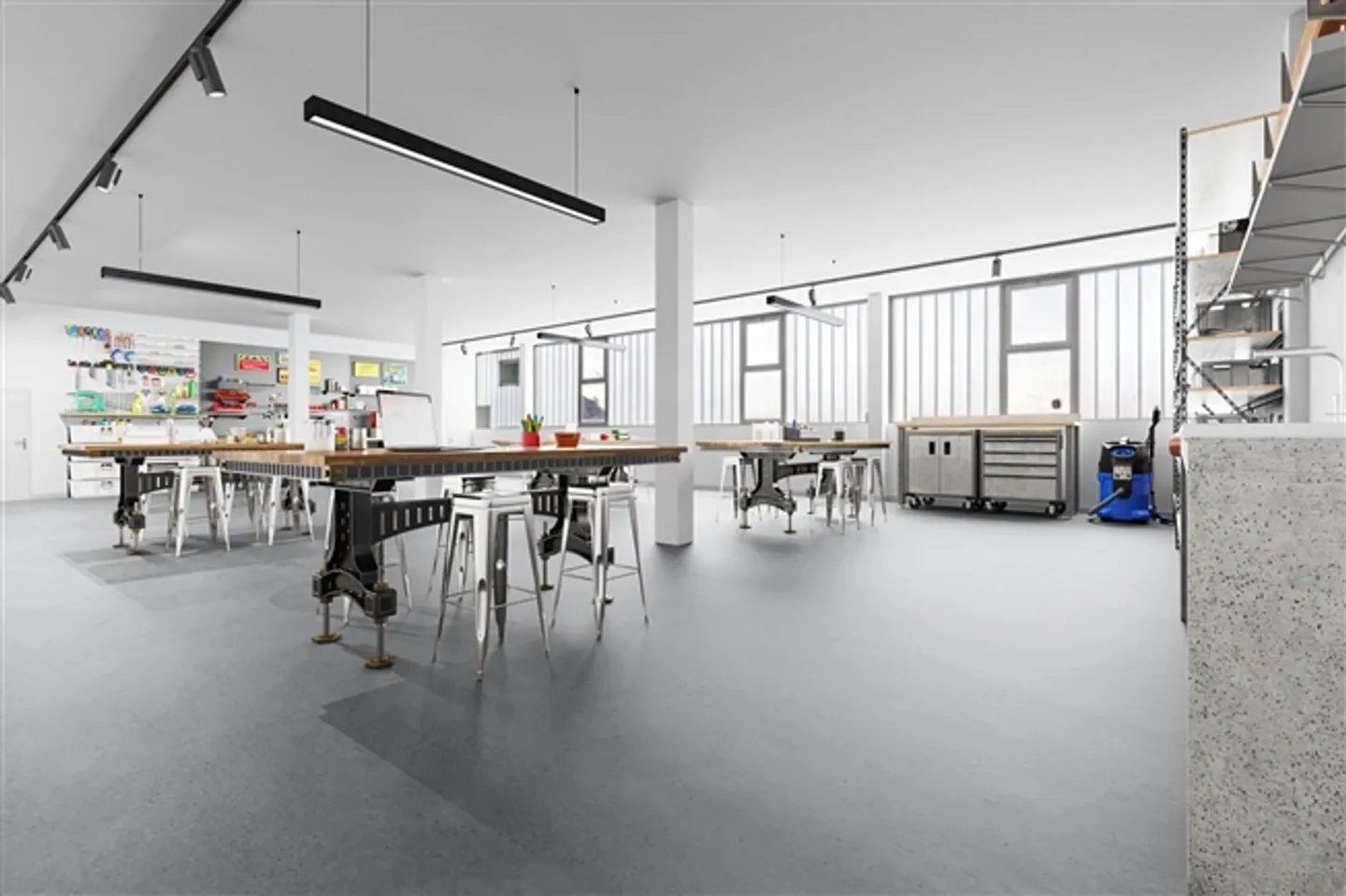 Ampio spazio di stoccaggio e studio nel quartiere industriale di Oberfeld - Foto 4 di 9