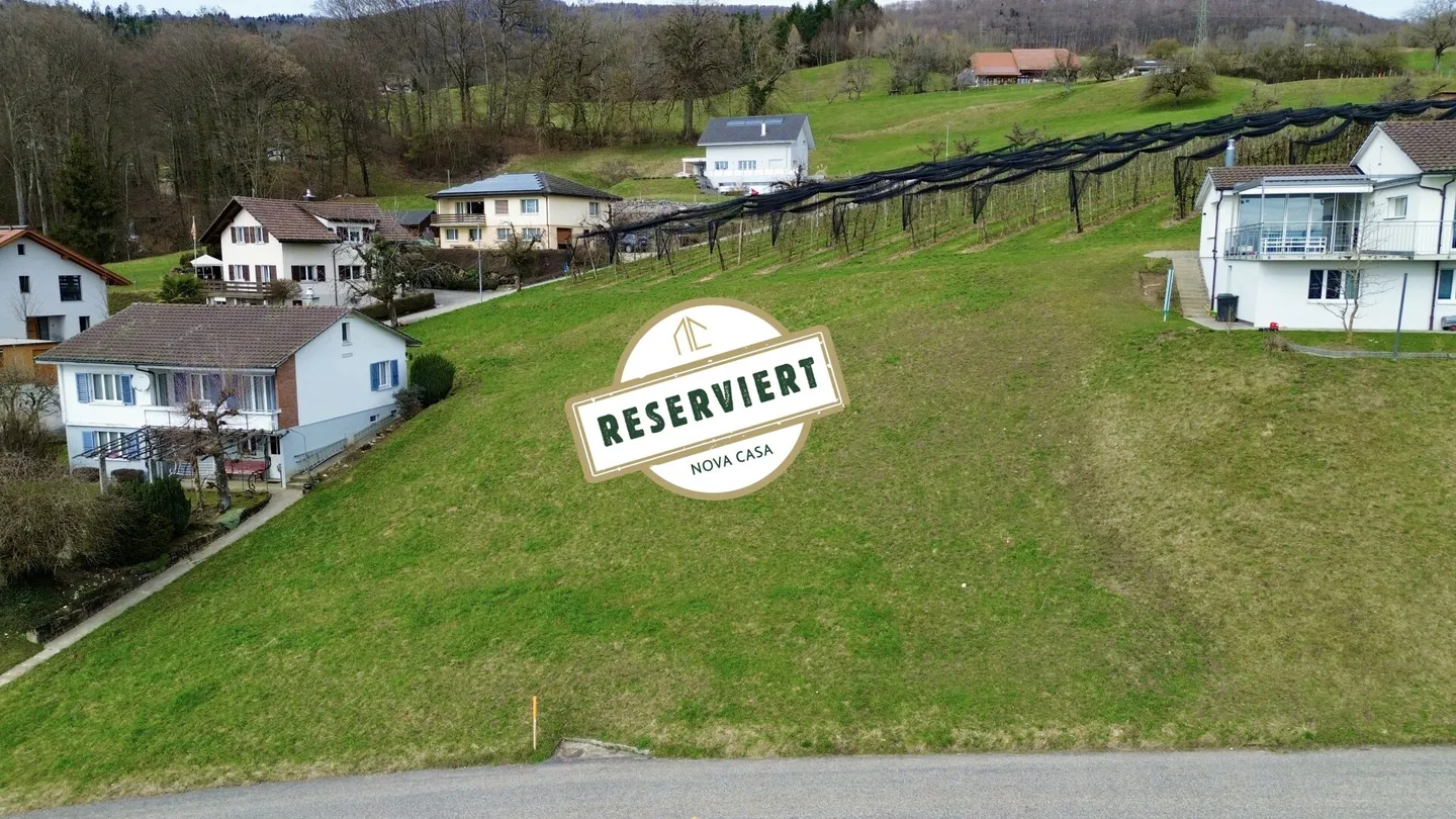 Sunny panoramic plot in elevated location with Alpine view - Photo 1 of 9