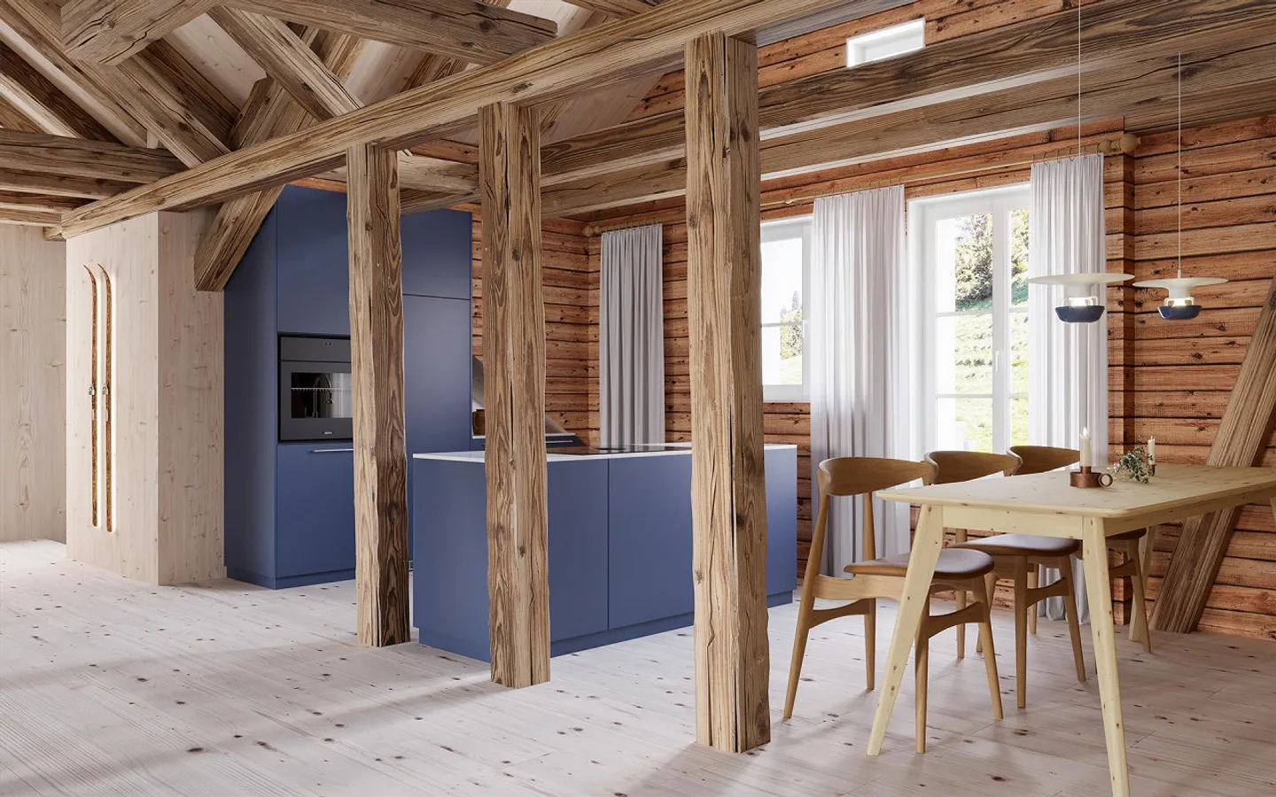 Charmante Attika-Wohnung in Rigi - Foto 4 von 8