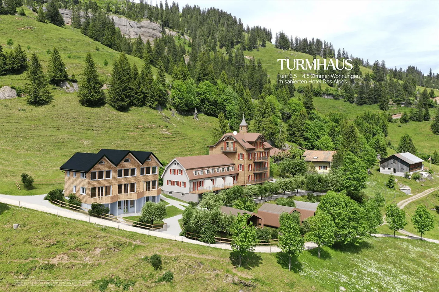 Charmante Attika-Wohnung in Rigi - Foto 2 von 8