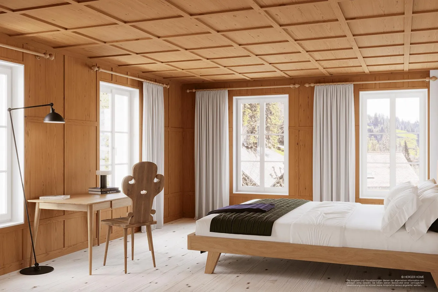 Charmante Attika-Wohnung in Rigi - Foto 7 von 8