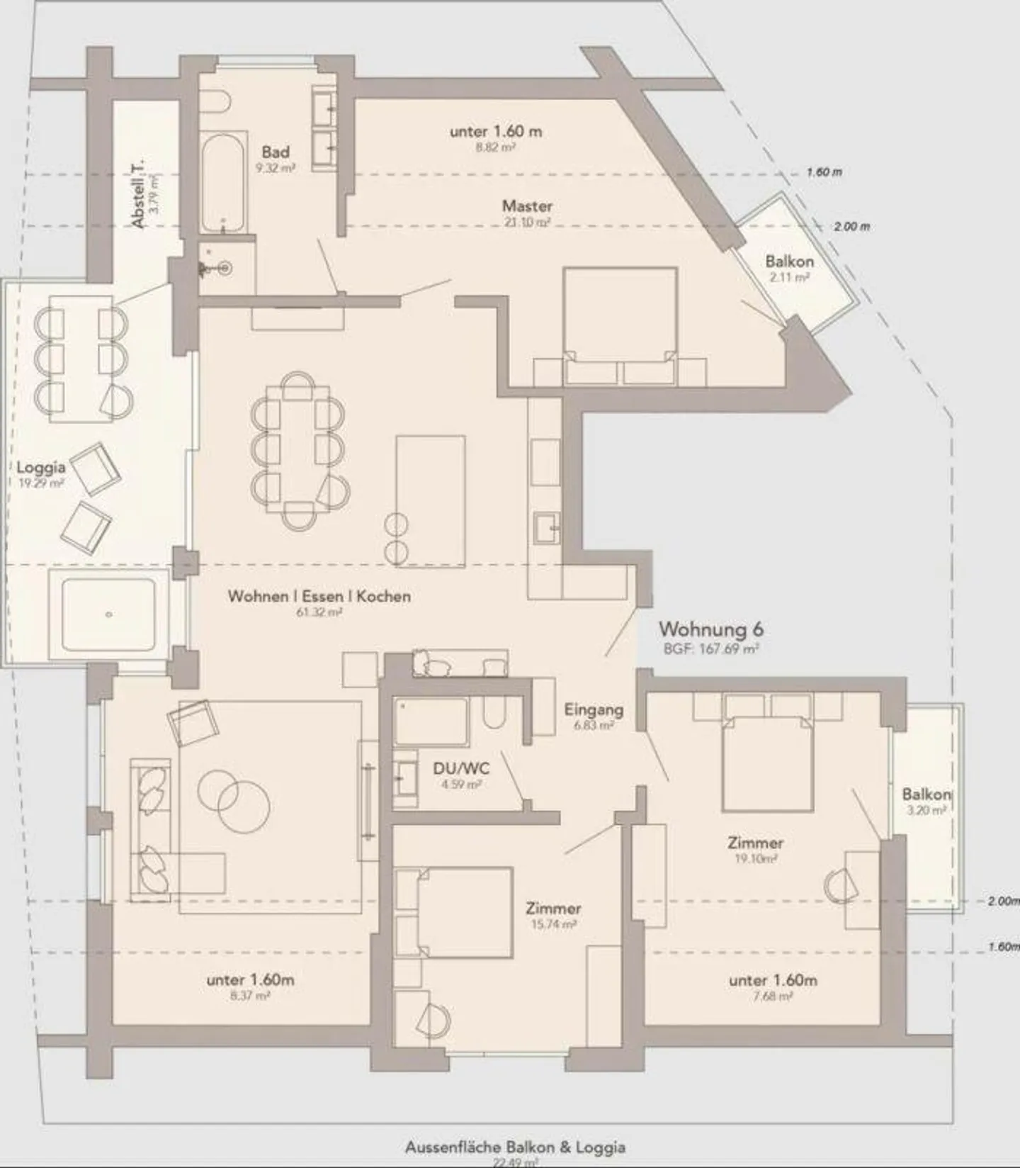 Appartamento mansardato di 4,5 stanze PRIMA RESIDENZA - Foto 7 di 7