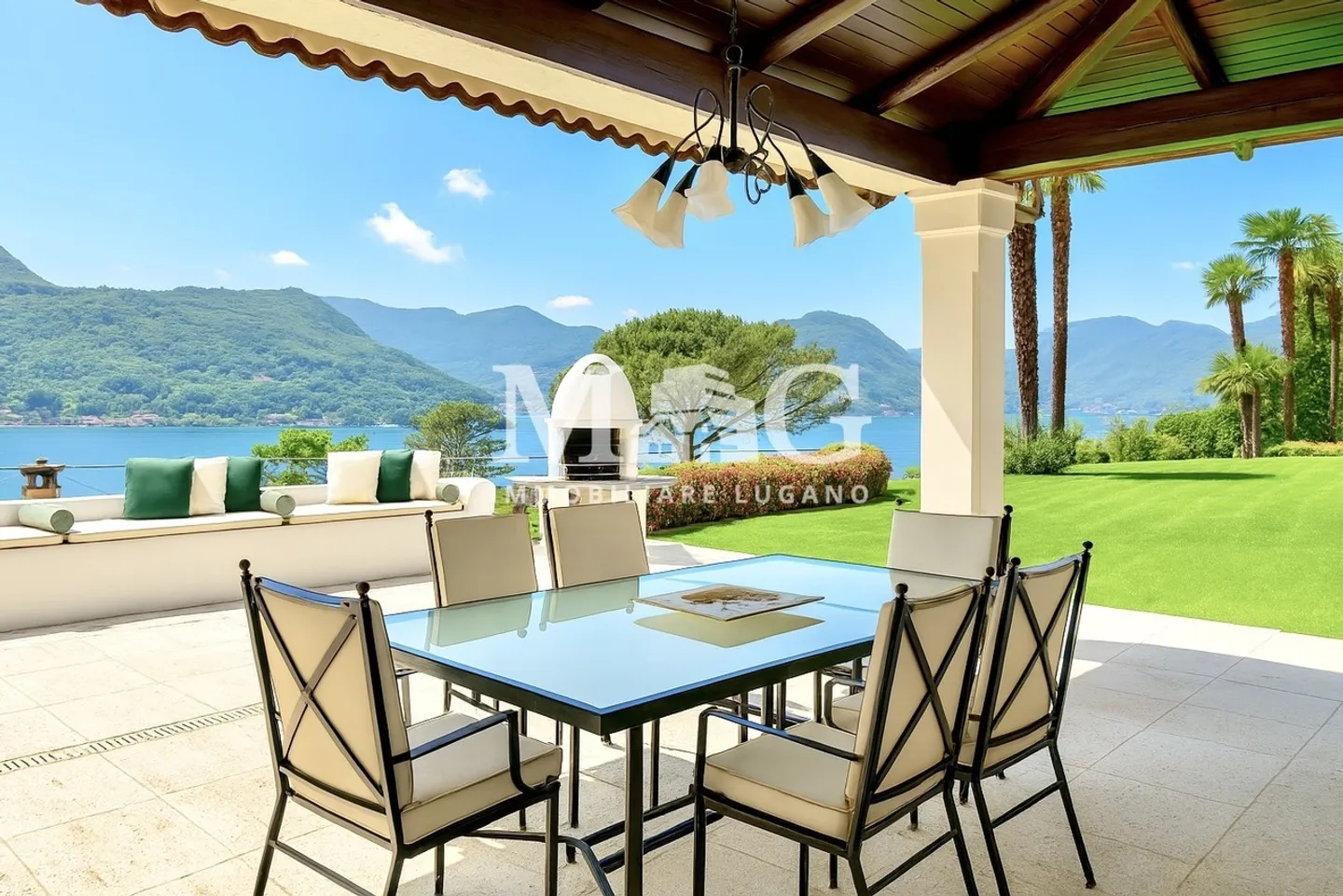 Lugano : Villa vue lac 6 pièces, opportunité exclusive - Photo 4 sur 14