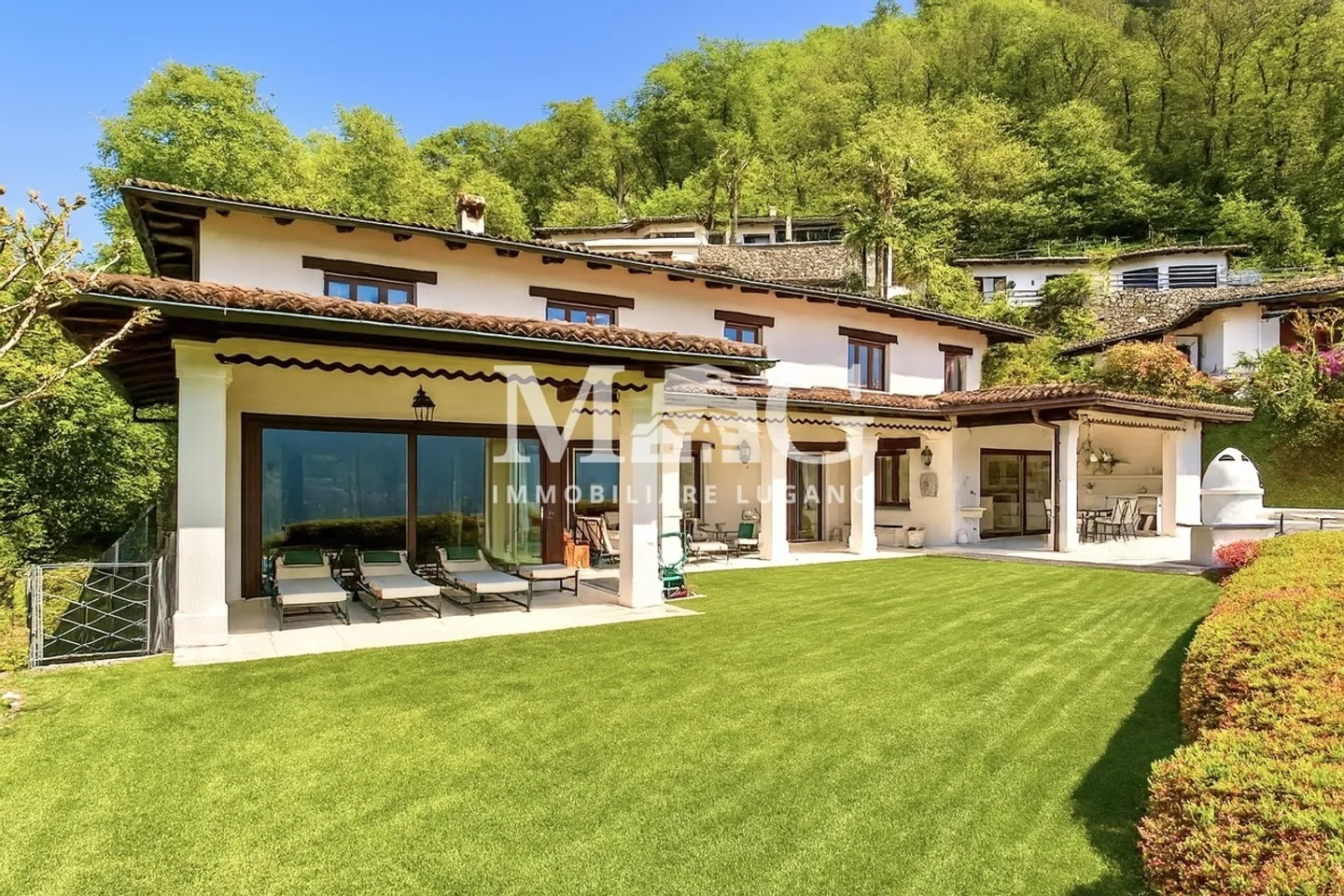 Lugano : Villa vue lac 6 pièces, opportunité exclusive - Photo 2 sur 14