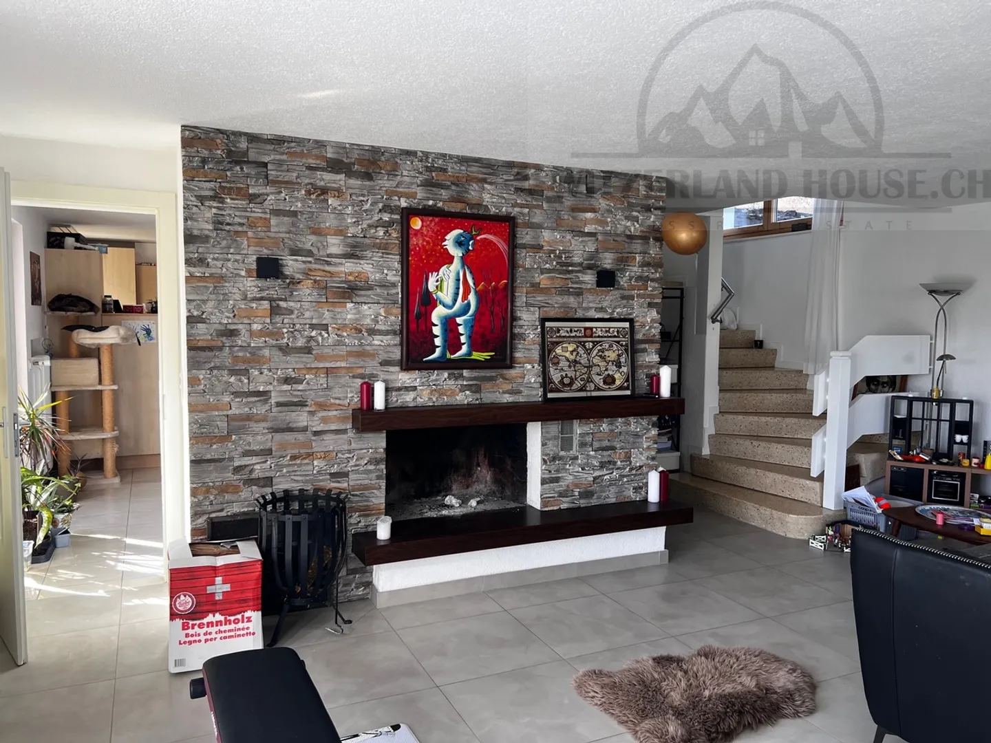 Wunderschöne Villa mit Aussicht in einem Wohngebiet in Neyruz - Foto 4 von 12