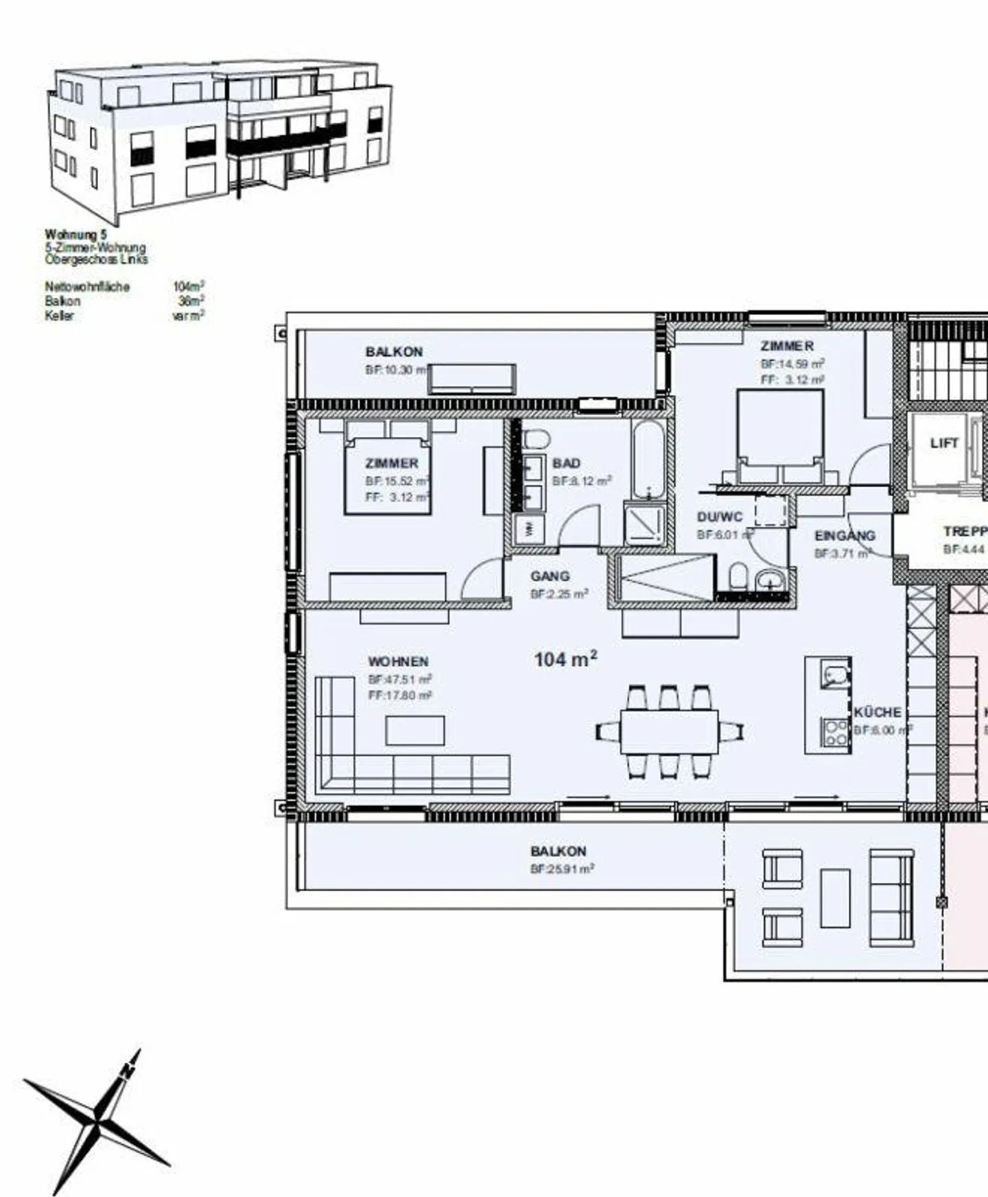 Inizio dei lavori - Attico di 4,5 stanze con vista meravigliosa - Foto 11 di 13