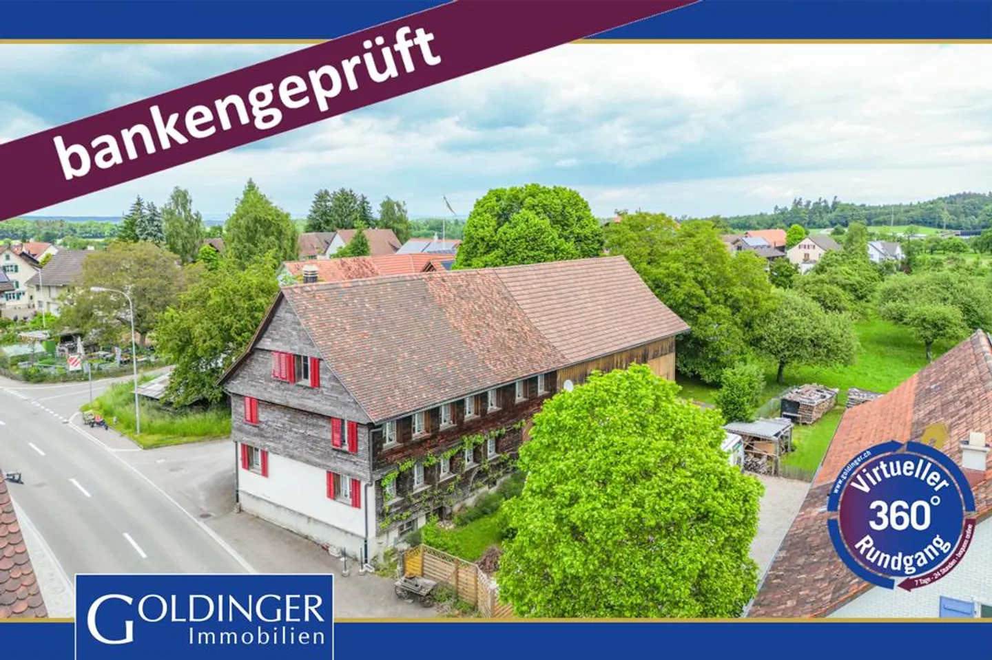 Bauernhaus mit Ausbaupotenzial - Foto 1 von 7
