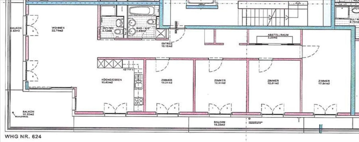 Charmante Wohnung in Grüner Umgebung - Foto 7 von 7