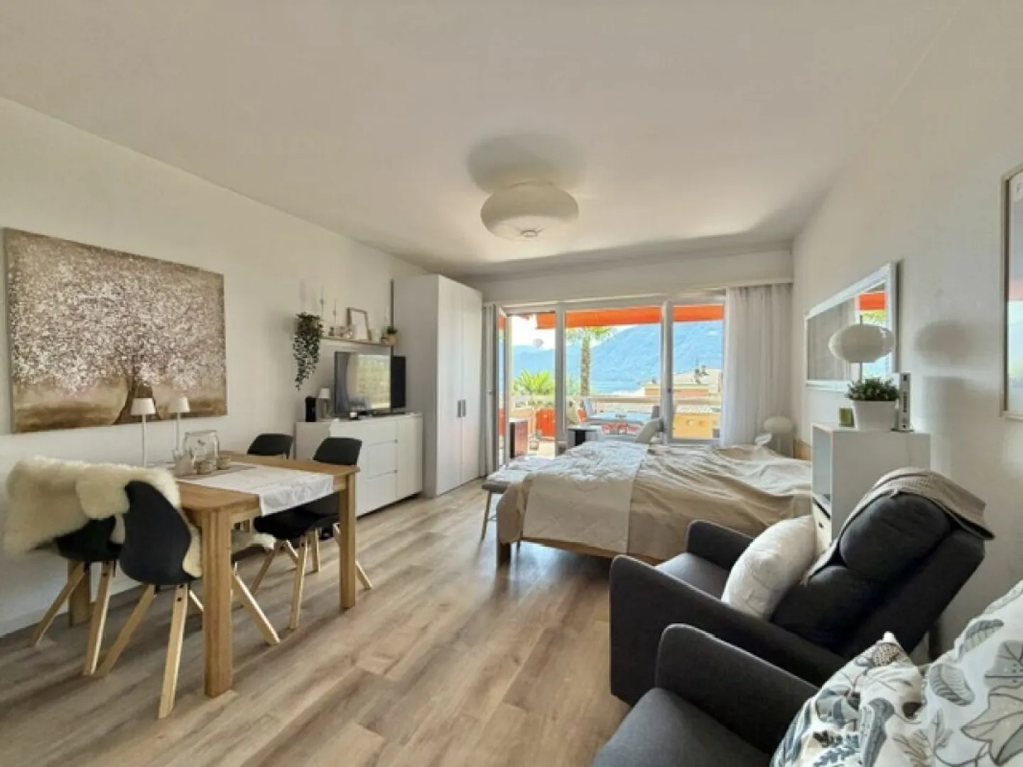Vente à Muralto - lumineux appartement d'une chambre au 1er étage également comme résidence secondaire - Photo 2 sur 11