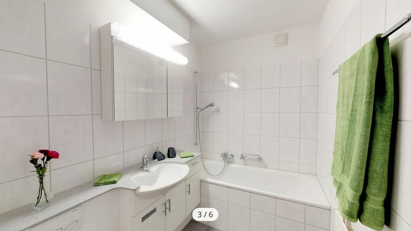 Preiswerte 5.5-Zimmer-Wohnung mit Balkon und Weitsicht - Foto 6 von 9