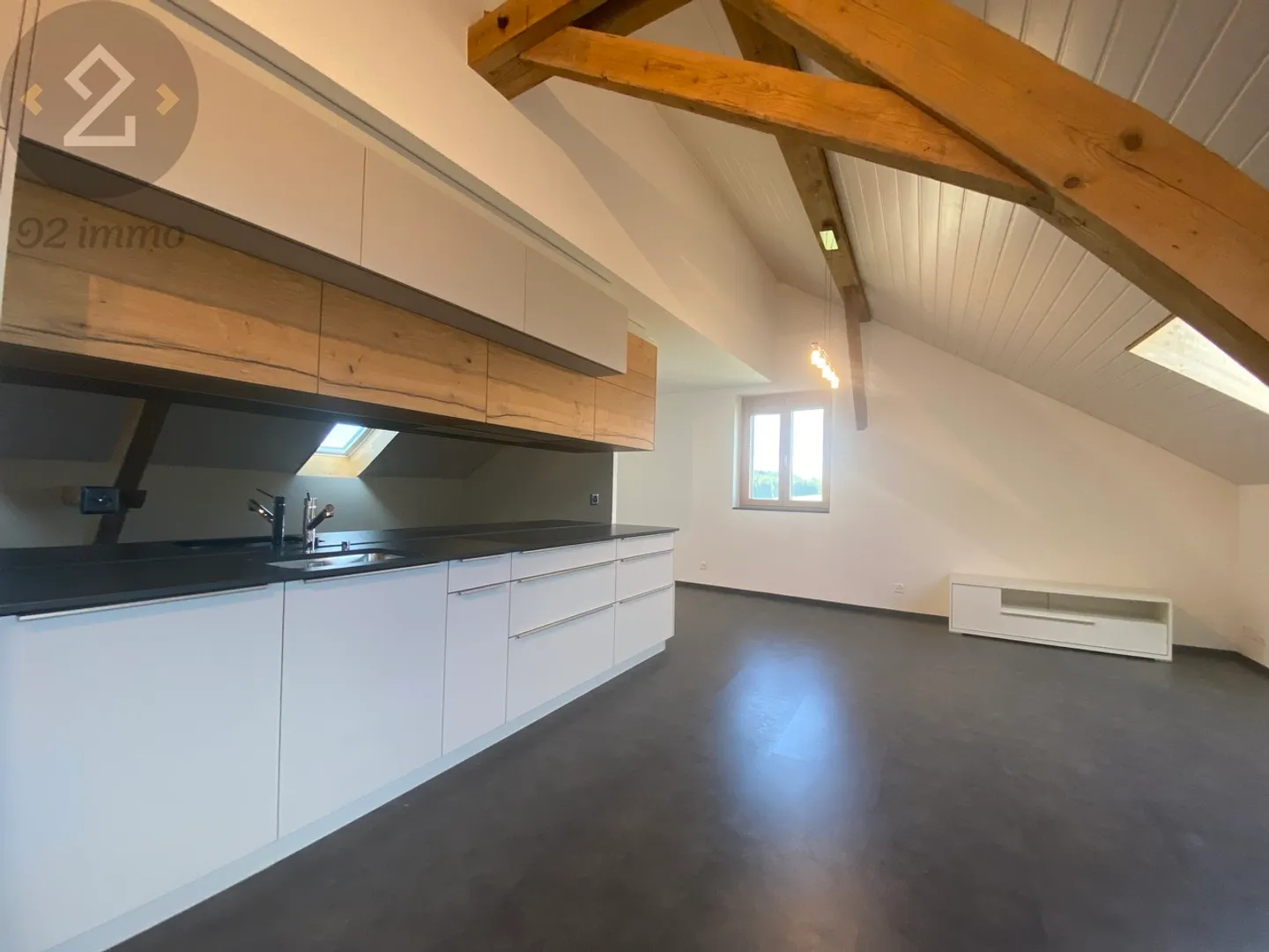 Rossens VD: Charmante Wohnung im Herzen eines aktiven Bauernhofs - Foto 4 von 9