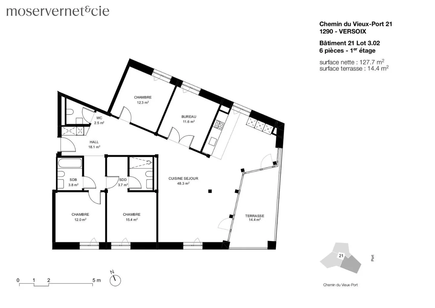 6-room apartment - Photo 4 of 7