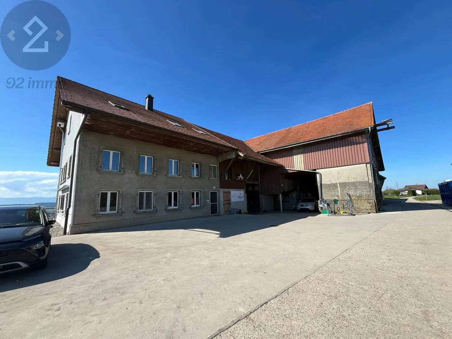 Rossens VD: Charmante Wohnung im Herzen eines aktiven Bauernhofs - Foto 9 von 9