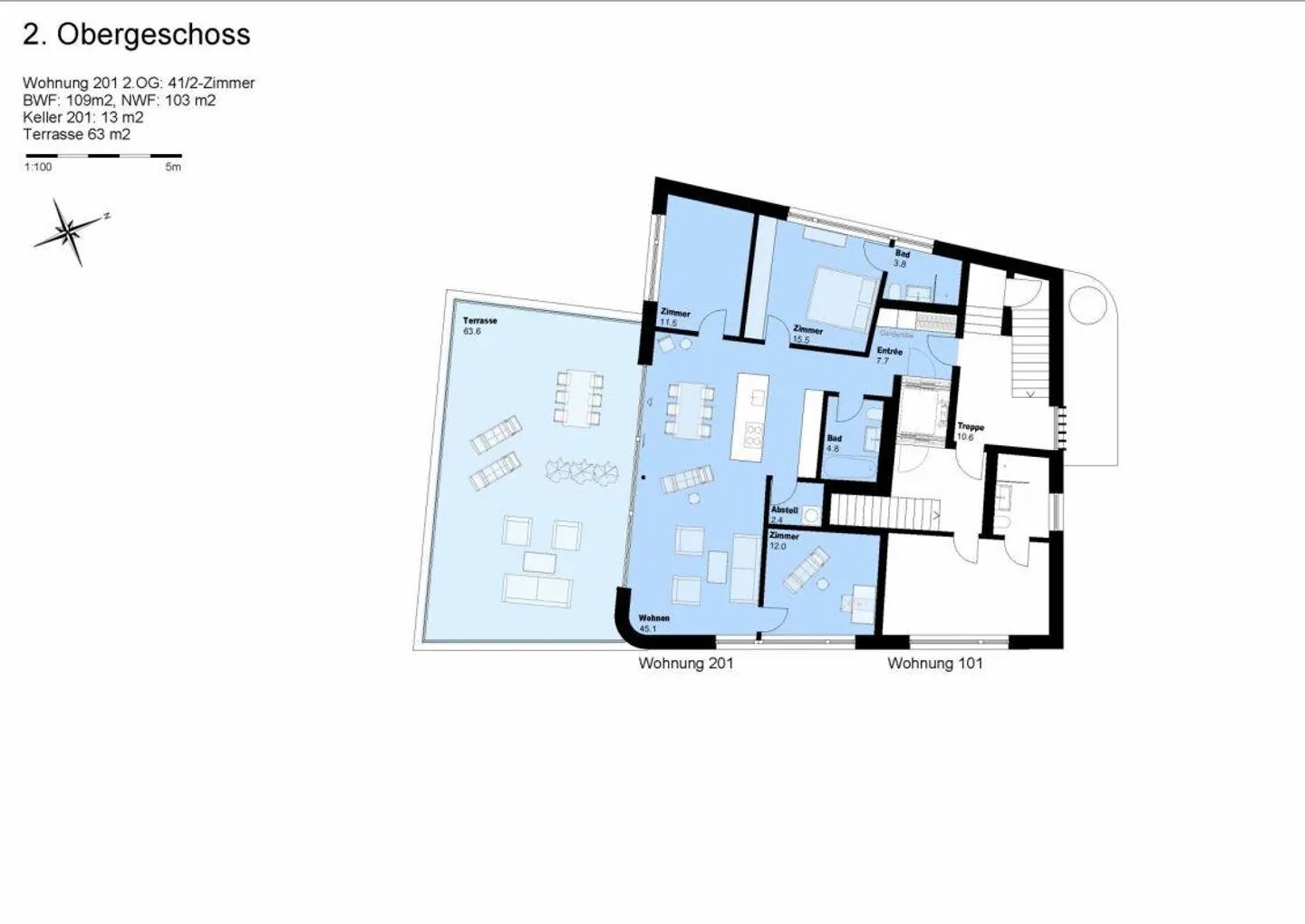 Your new home with Rigiblick & dream terrace - Photo 7 of 8