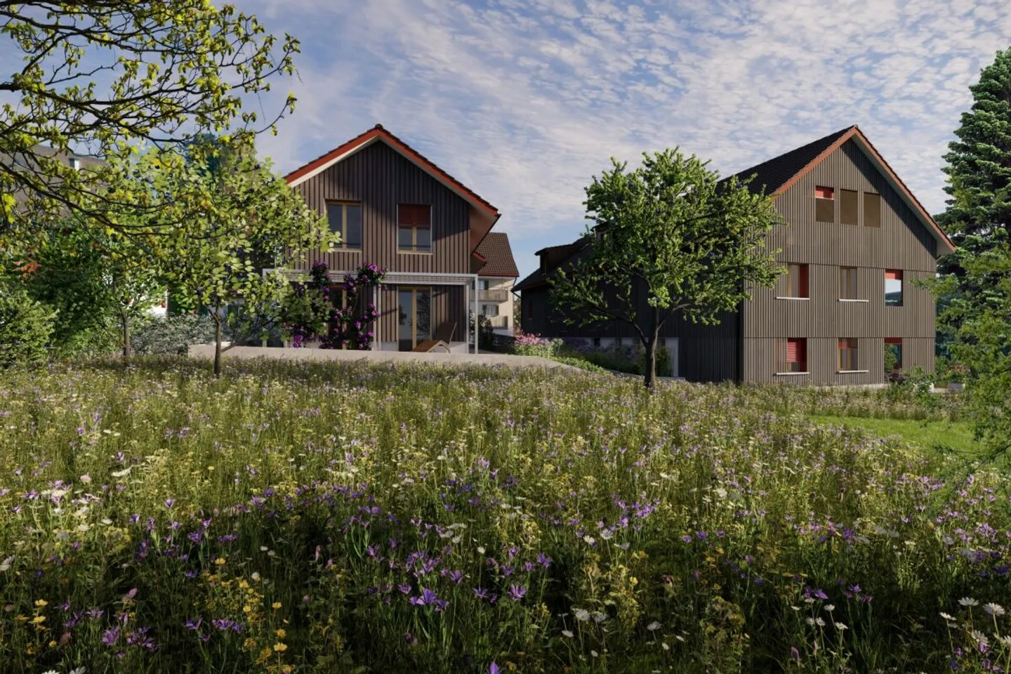 Baustart ist erfolgt - Atelierhaus - Hausteil Nord mit 3 1/2 Zimmern - Foto 3 von 3