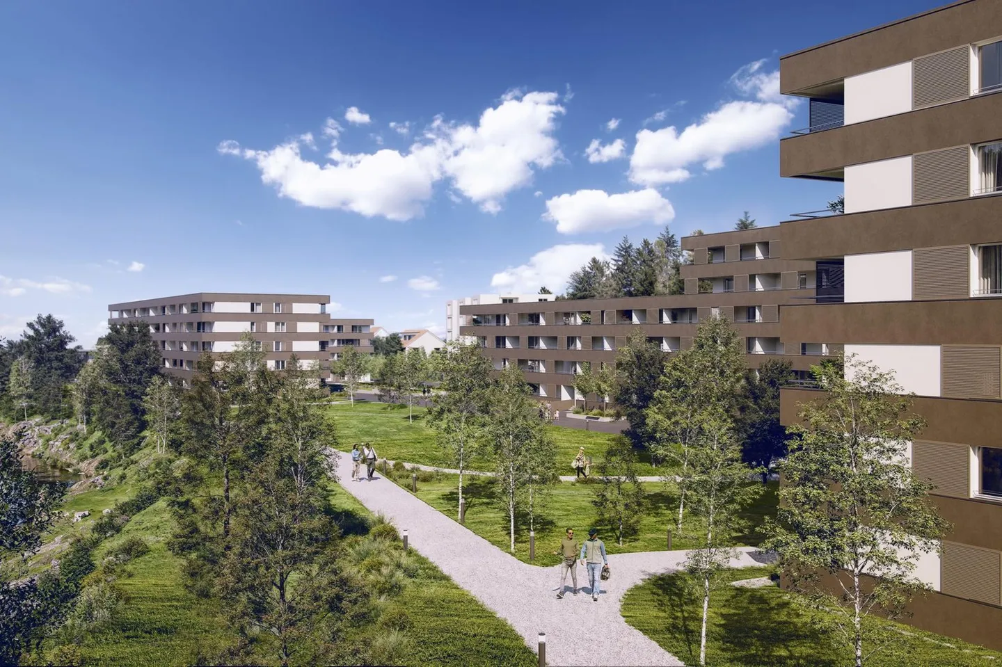 Modernes Apartment in Châtel-Saint-Denis - Foto 5 von 6