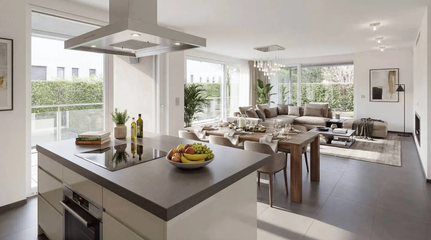 Superbe appartement 3,5 pièces avec terrasse et jardin - Photo 1 sur 11