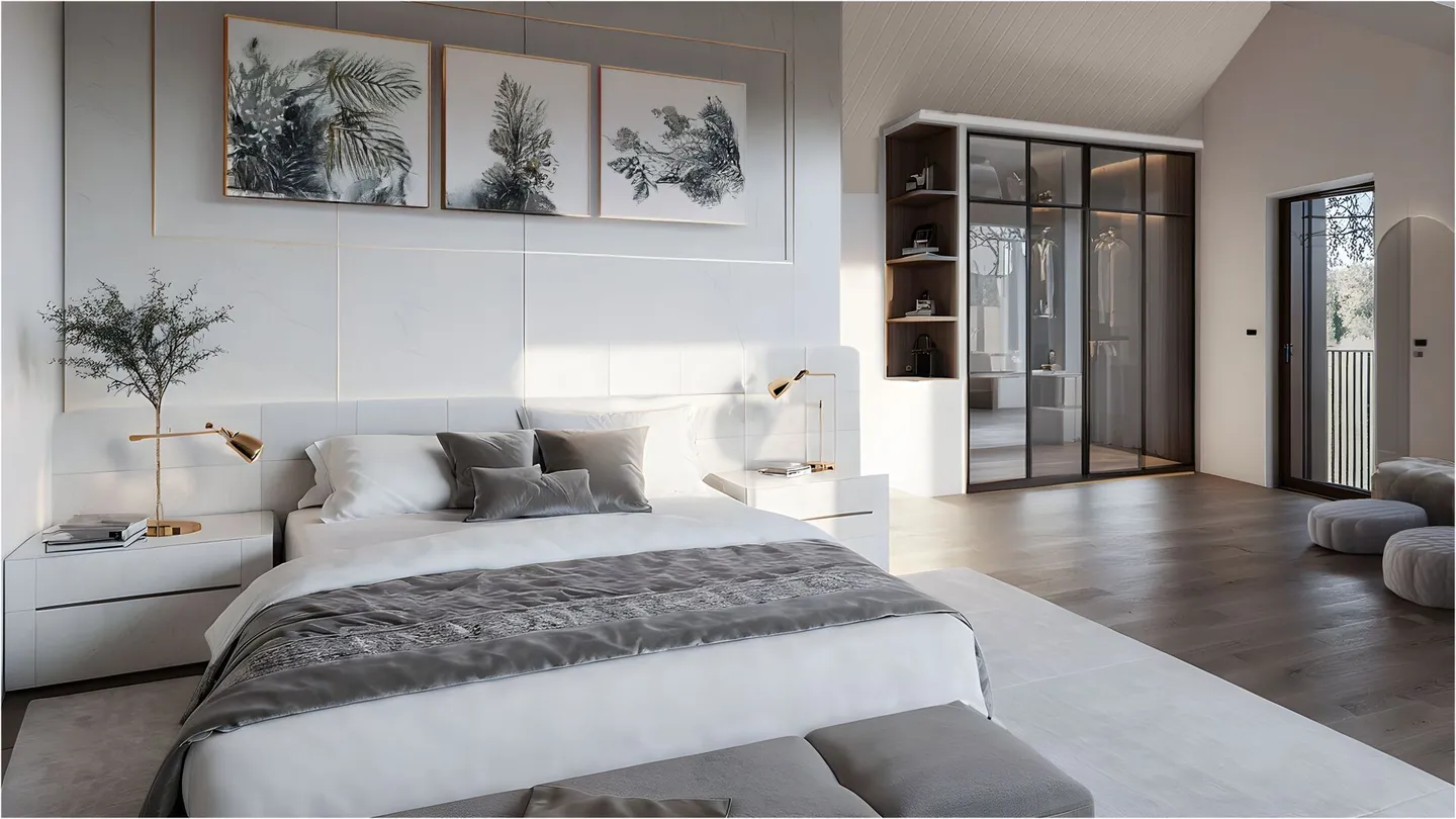 5/7 sold, superb 4.5 room apartment with balcony - Photo 7 of 10