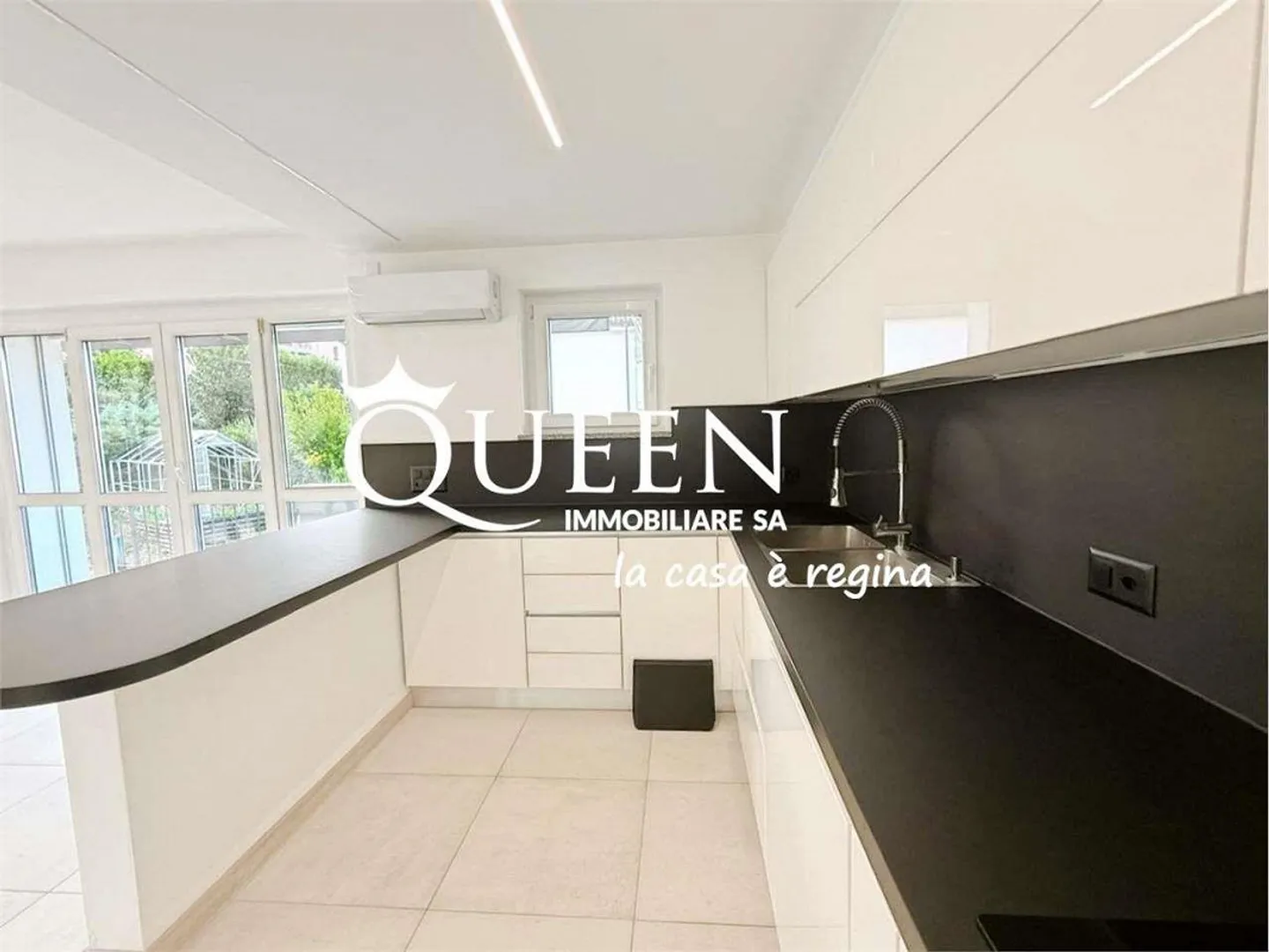 Balerna: penthouse 3.5 rooms, 100 sqm, top floor, residential area - Photo 5 of 13