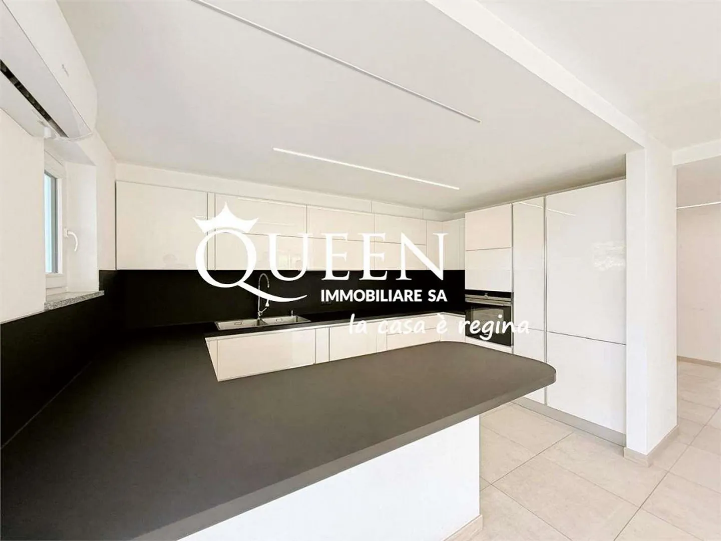 Balerna: penthouse 3.5 rooms, 100 sqm, top floor, residential area - Photo 7 of 13