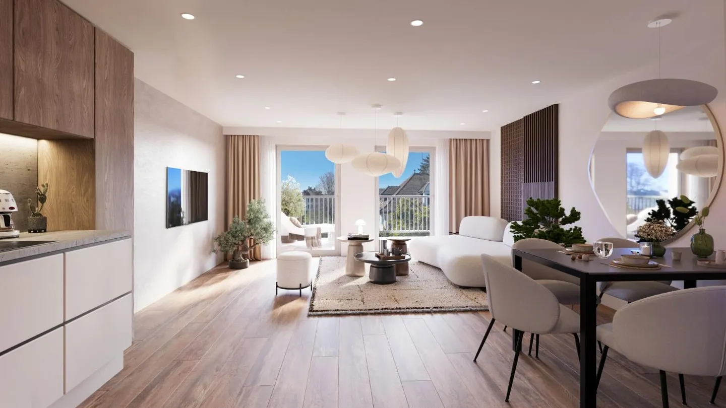 Modern Duplex Apartment in Échallens - Photo 2 of 6