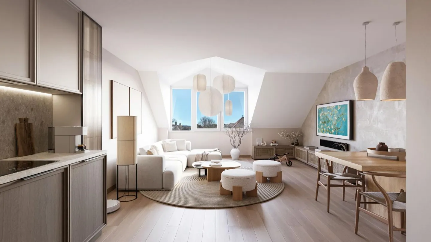 Modern Duplex Apartment in Échallens - Photo 4 of 6