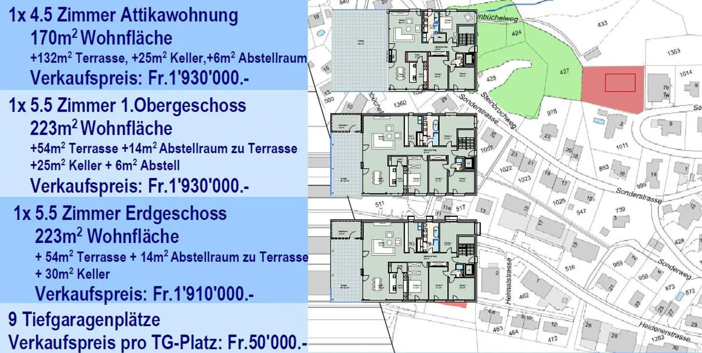 3 apartments for sale - Sonnenstrasse 5, 9034 Eggersriet (SG) - Photo 11 of 17