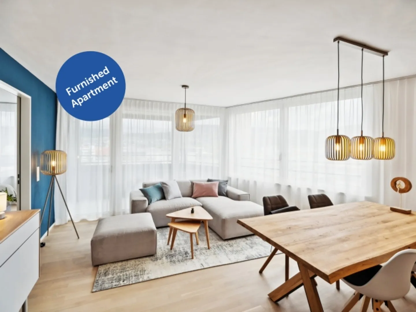 Furnished apartment for rent - Photo 1 of 7