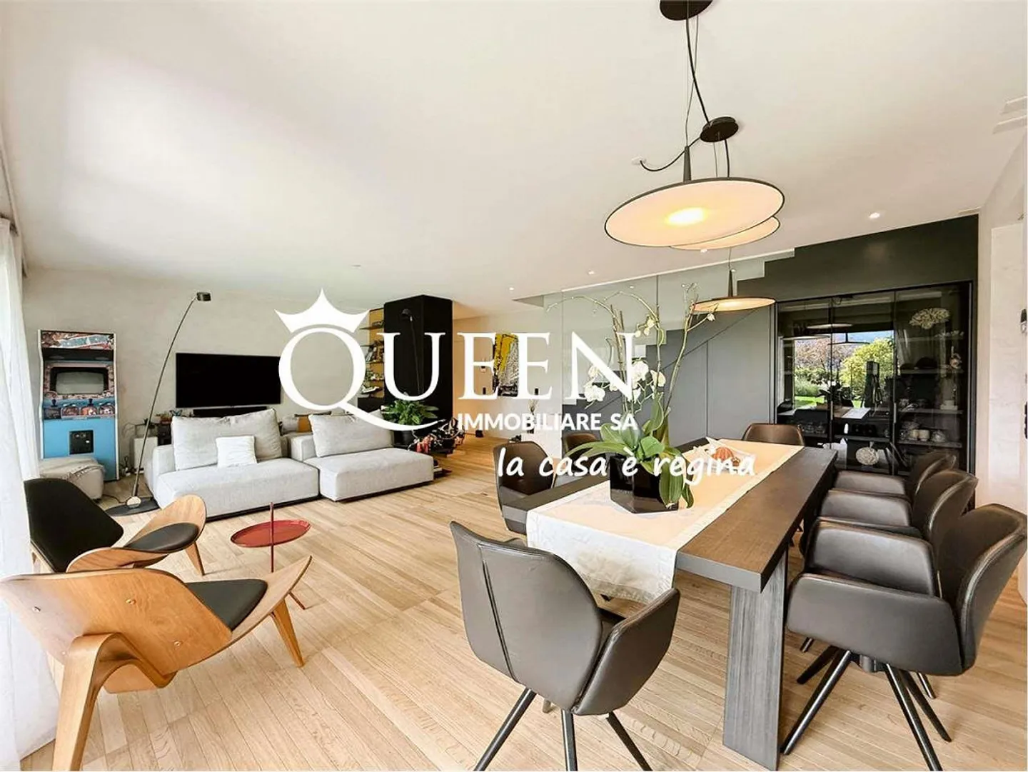 Savosa : appartement 6.5 pièces, 250 m², meublé, luxe, piscine panoramique - Photo 4 sur 13