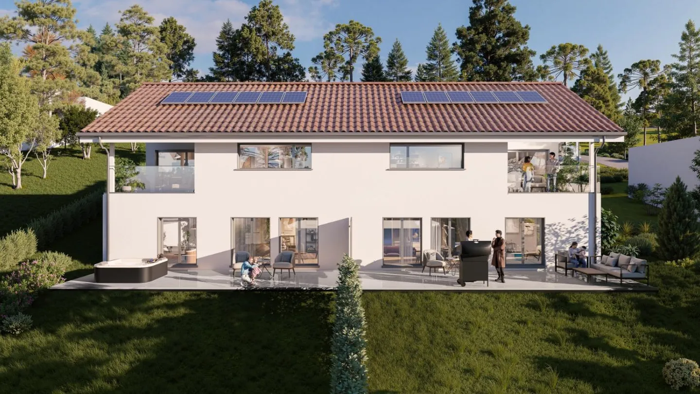 Zeitgenössische Villa mit Seeblick - Foto 3 von 11