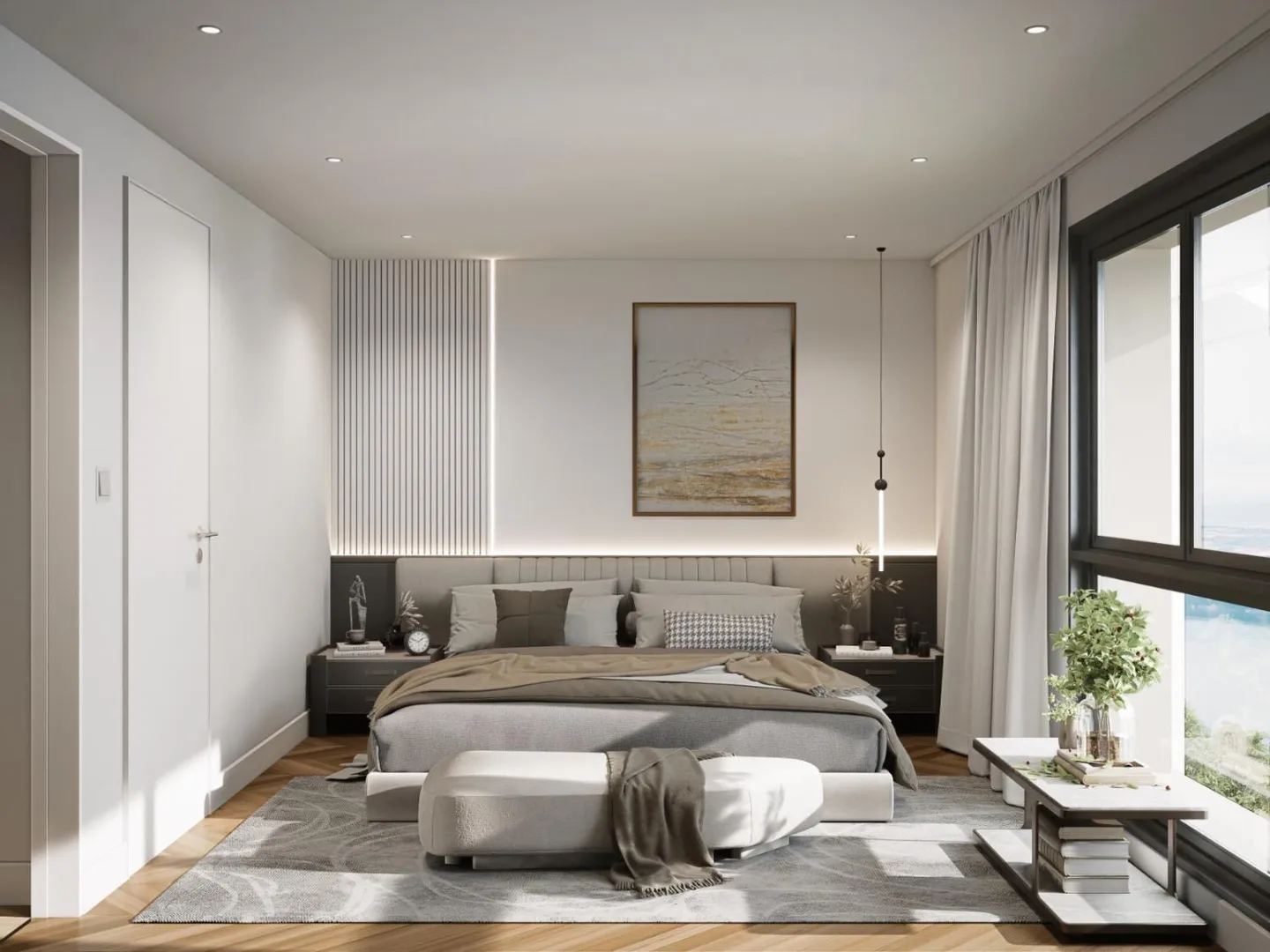 Zeitgenössische Villa mit Seeblick - Foto 7 von 11