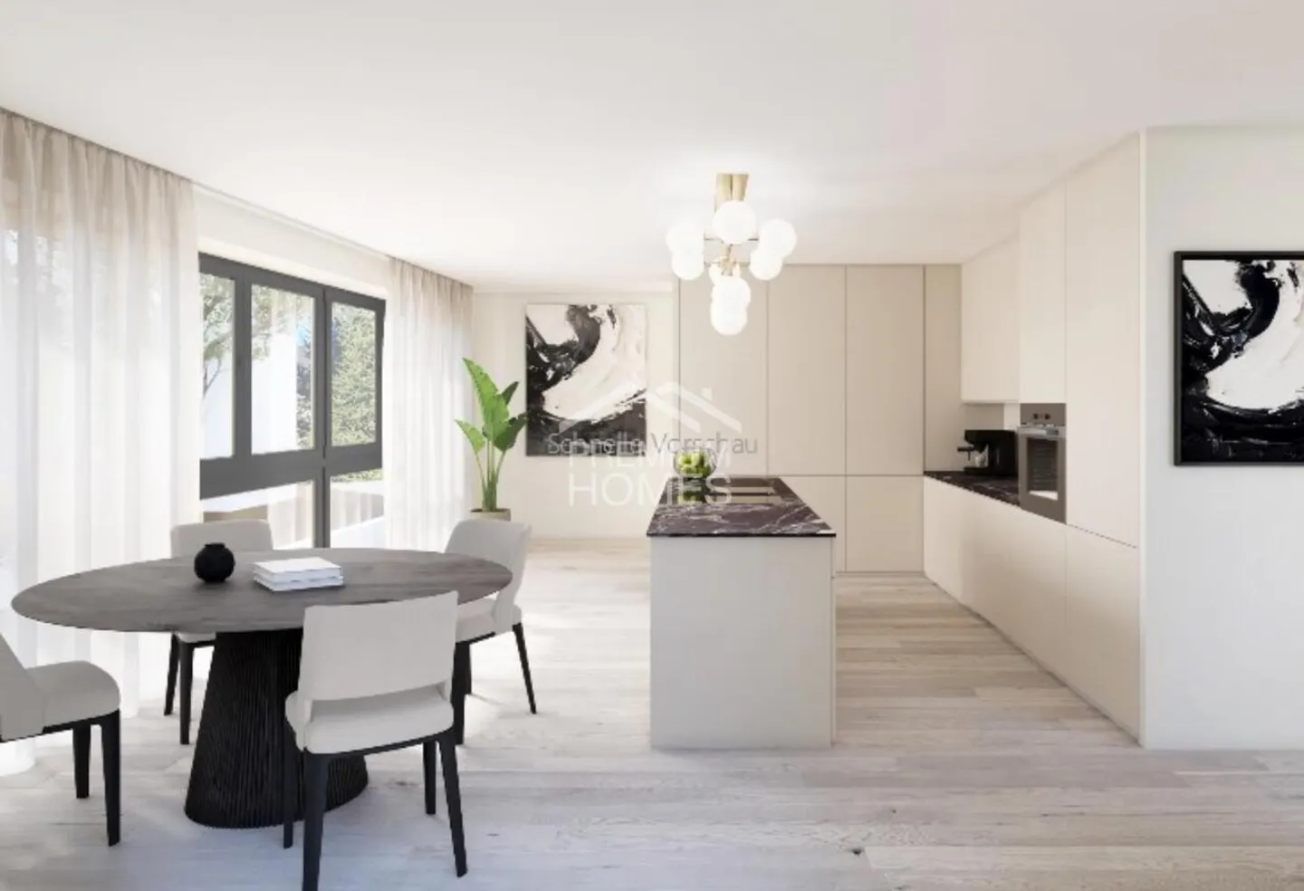 La tua nuova casa con ampio soggiorno e loggia - Foto 3 di 7