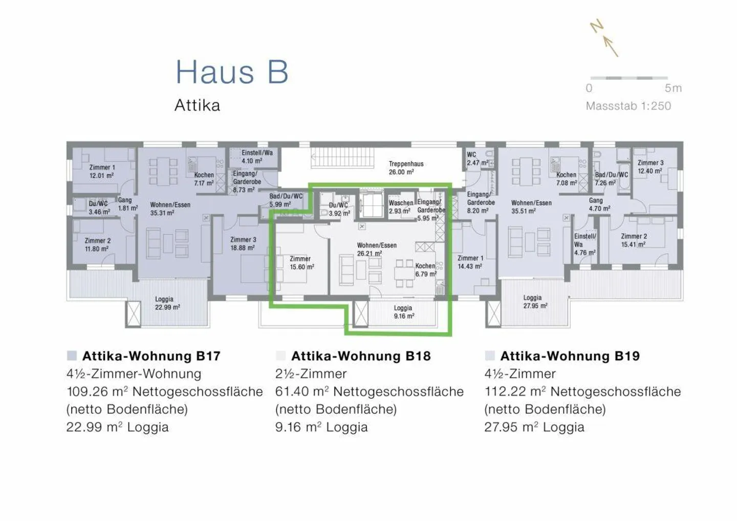 Modernes Wohnen in der Dachwohnung am Bahnhof Ost - Foto 15 von 15
