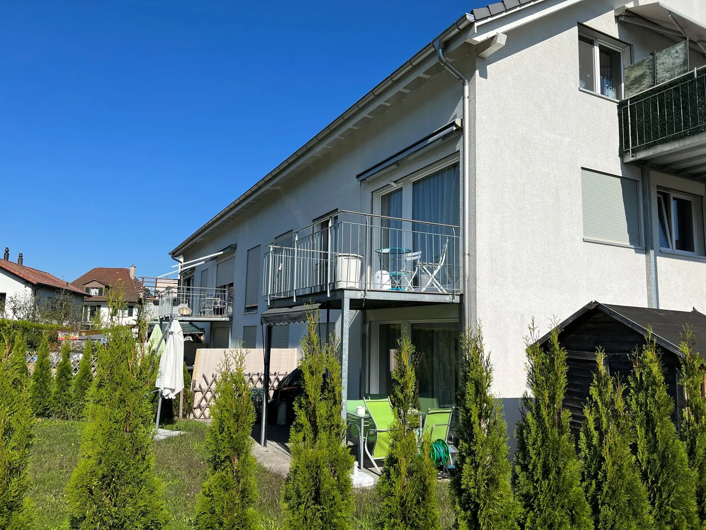 Appartement de jardin ensoleillé 3.5 pièces - Photo 3 sur 15