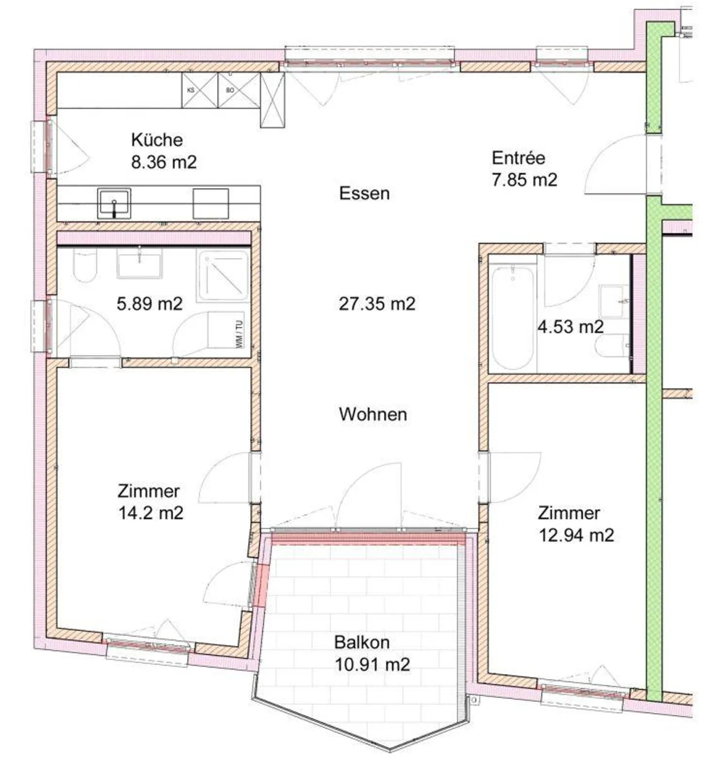 Modernes Apartment in Wetzikon - Foto 8 von 8