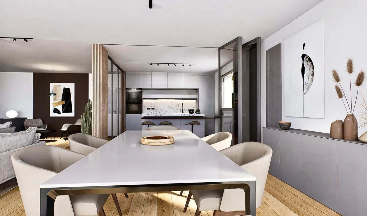 STUNDEVOLLES UND MODERNES 2.5 NEUBAU-APARTMENT IN CAPOLAGO - Foto 6 von 9