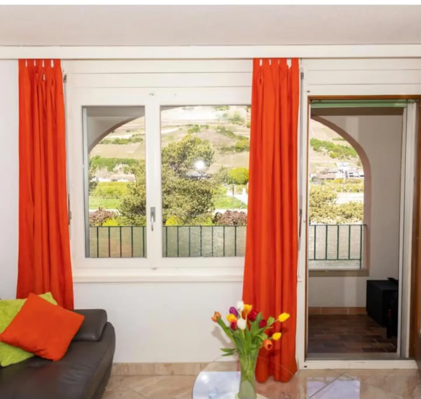 Renovated furnished studio with terrace - Saillon-les-Bains - Photo 3 of 5