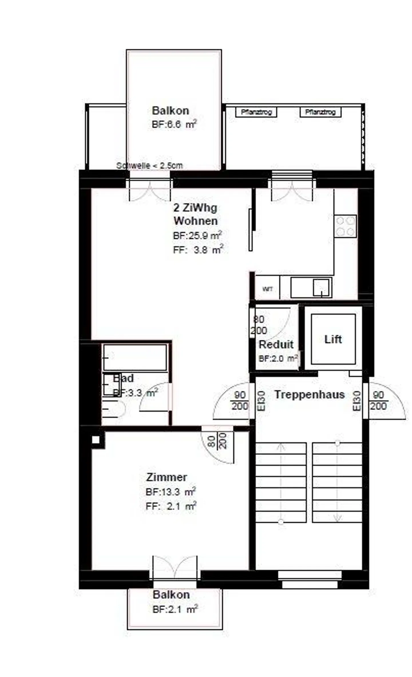 Modern Apartment with Sunny Balconies - Photo 3 of 13
