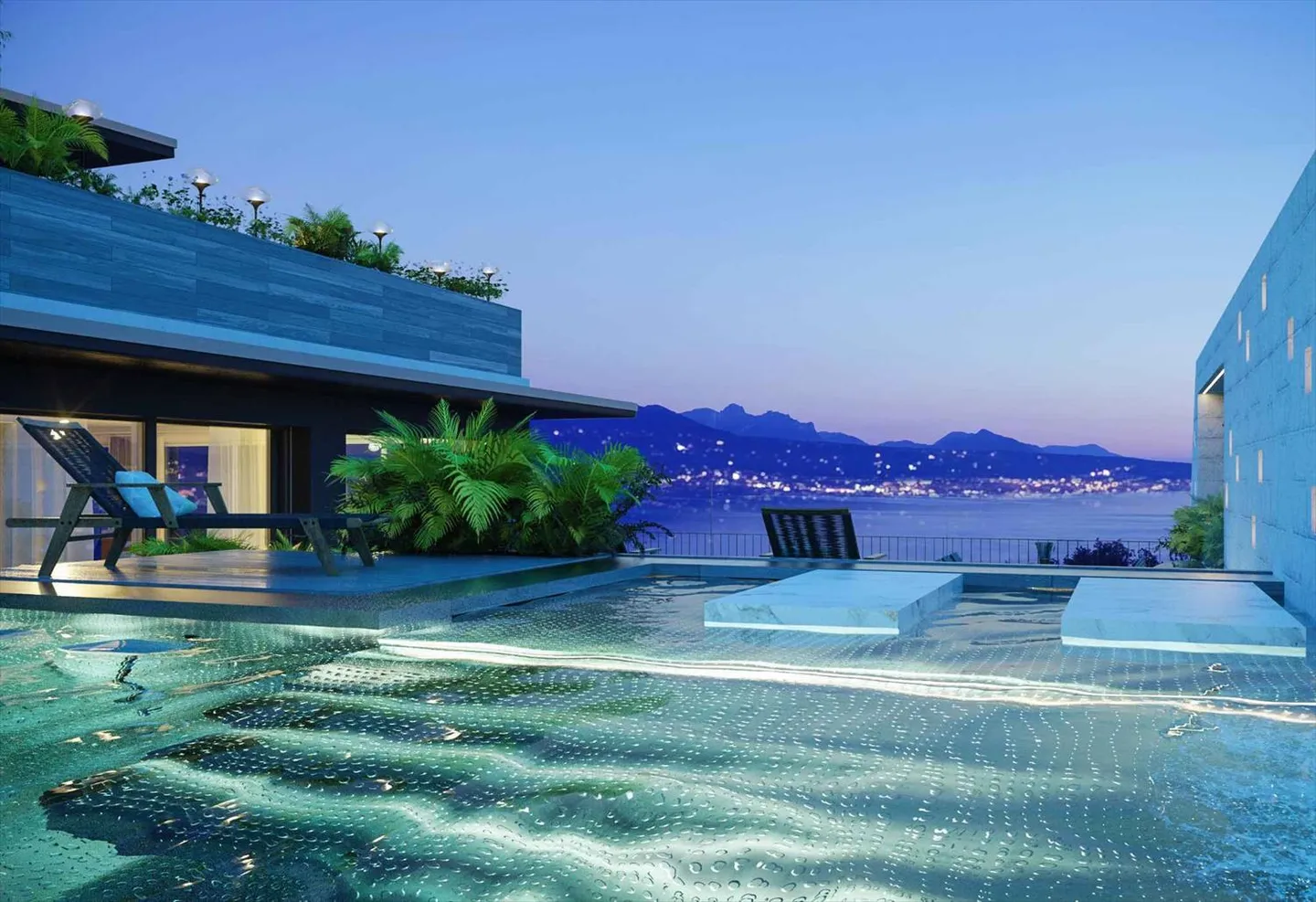 Magnifique appartement en attique de 5,5 pièces avec piscine privée à Chexbres à vendre - Photo 1 sur 12