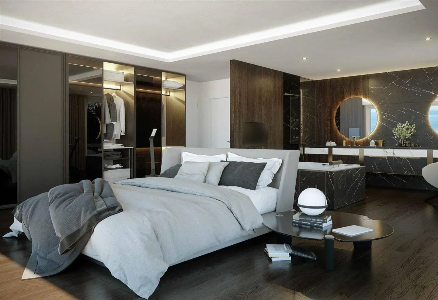 Magnifique appartement en attique de 5,5 pièces avec piscine privée à Chexbres à vendre - Photo 9 sur 12