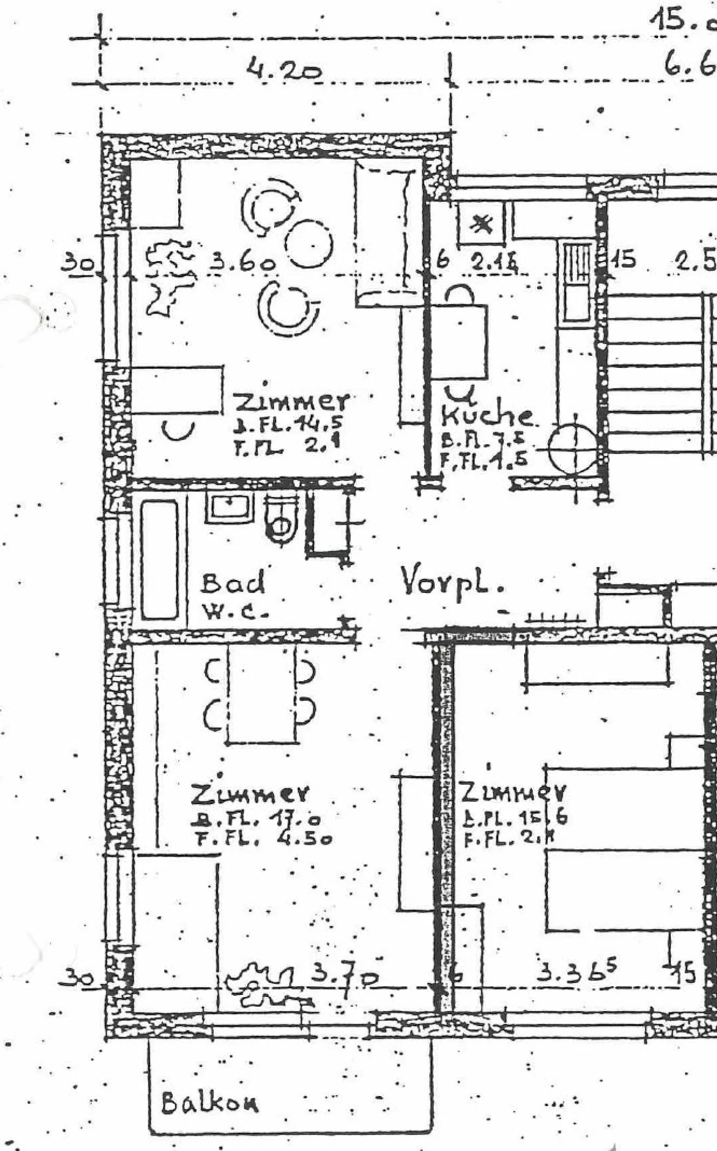 Bright 2-room apartment in a quiet location at Hönggerberg - Photo 6 of 6