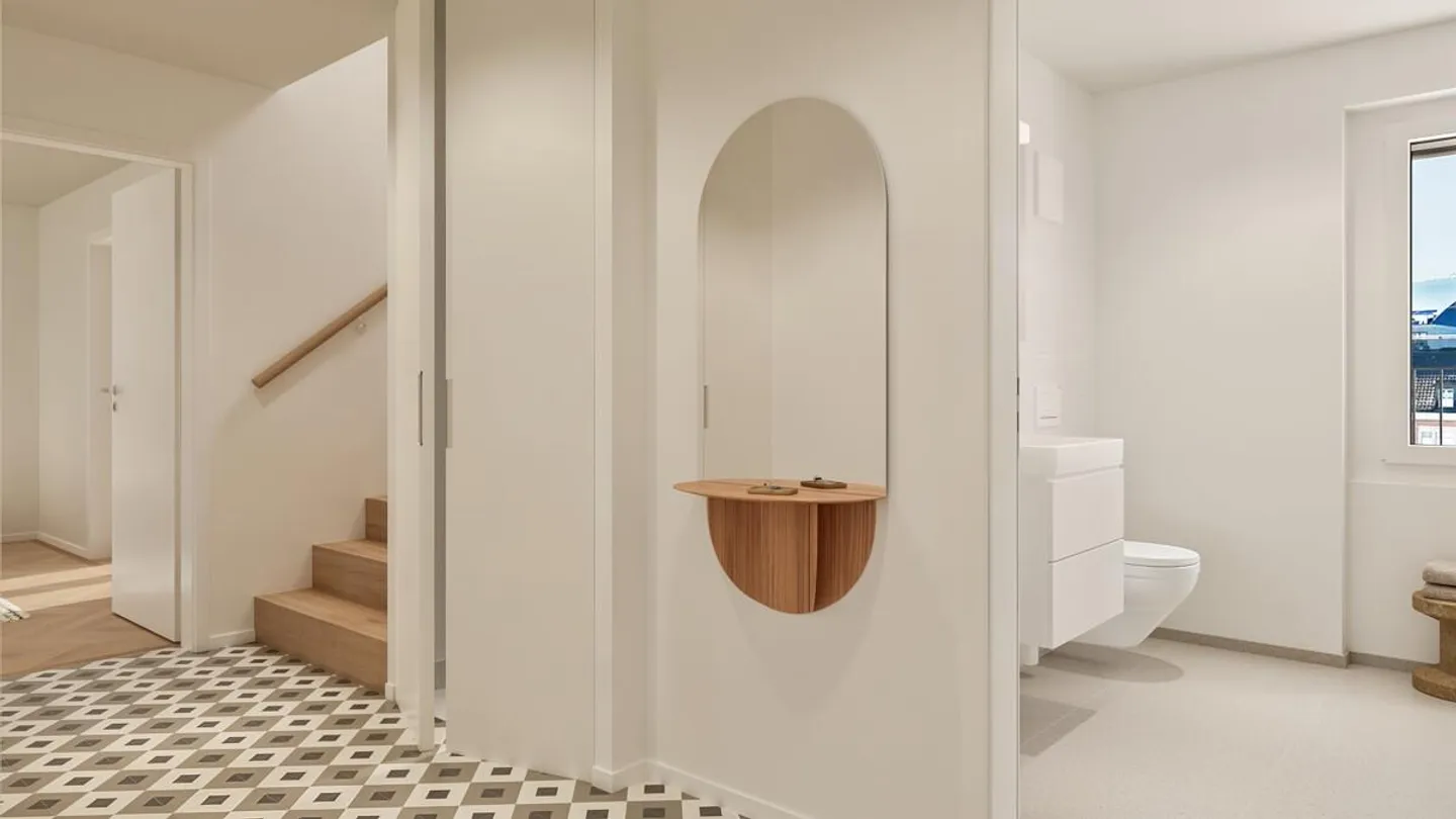 First Rental: Fantastic 4.5 Maisonette Apartment with Private Roof Terrace - Photo 6 of 9